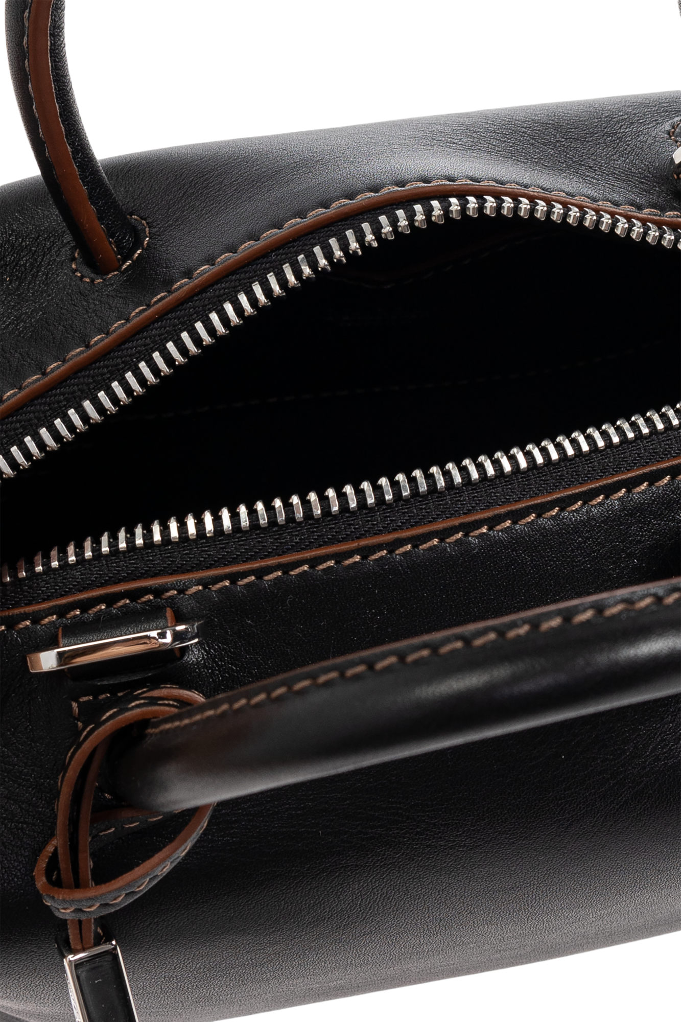 MAX MARA HOLDALLS レザー ミニ ハンドバッグ Holdall Bag: New Leather Handbags | Max Mara